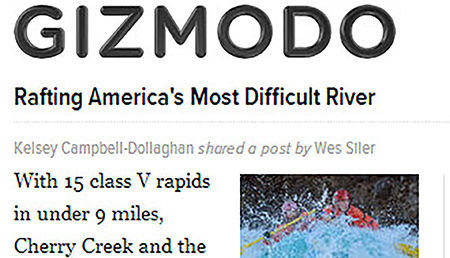 Gizmodo: Rafting America's Most Difficult River
