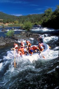Rafting on the South Fork American River