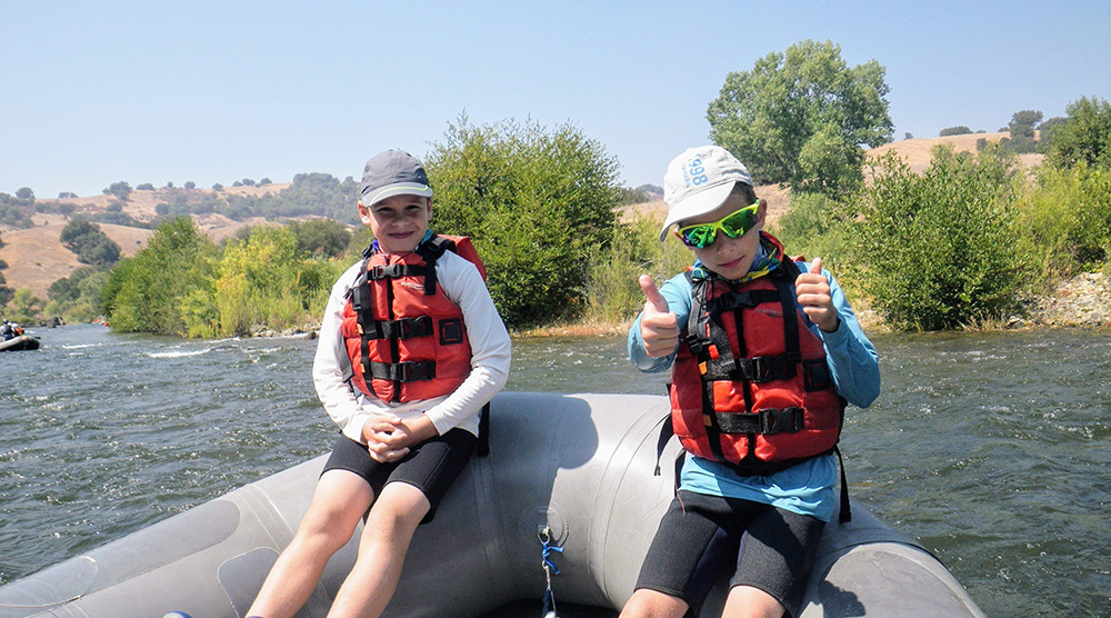Thumbs Up for Rafting