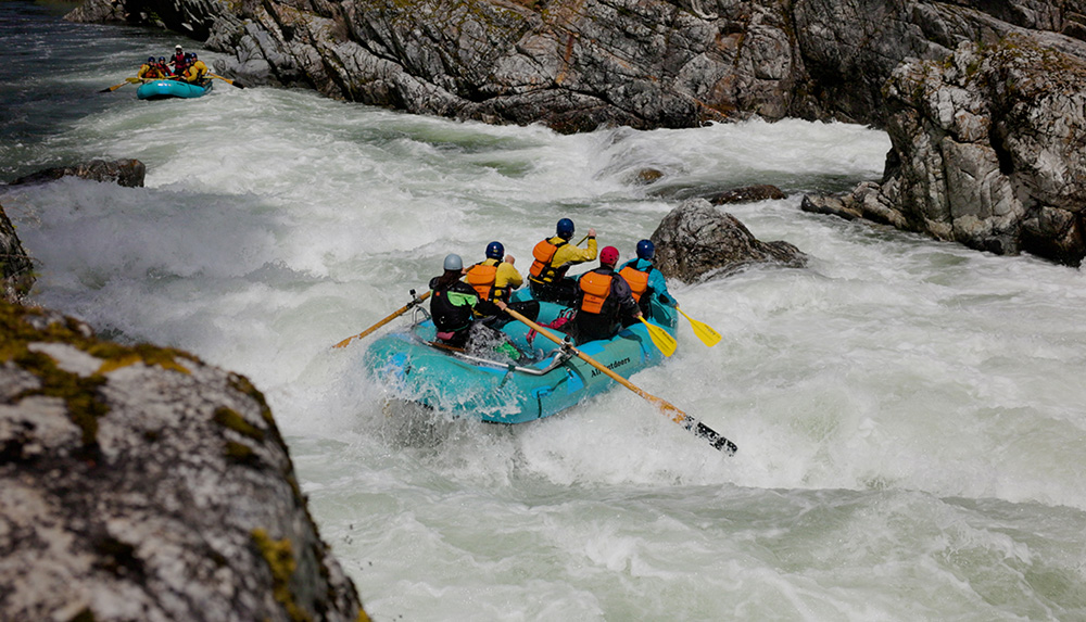 Rafting the California Salmon River