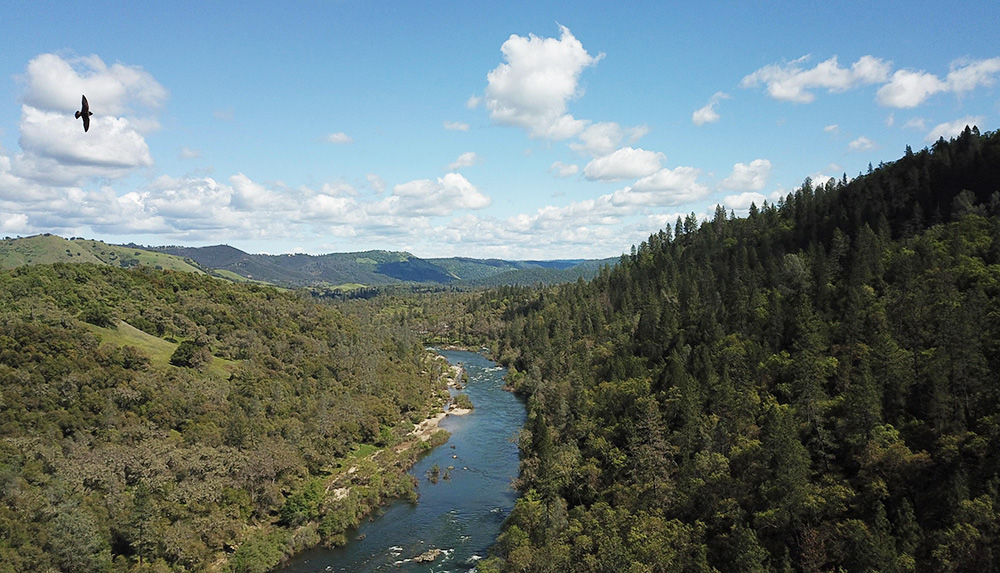 Hiking near the South Fork American River