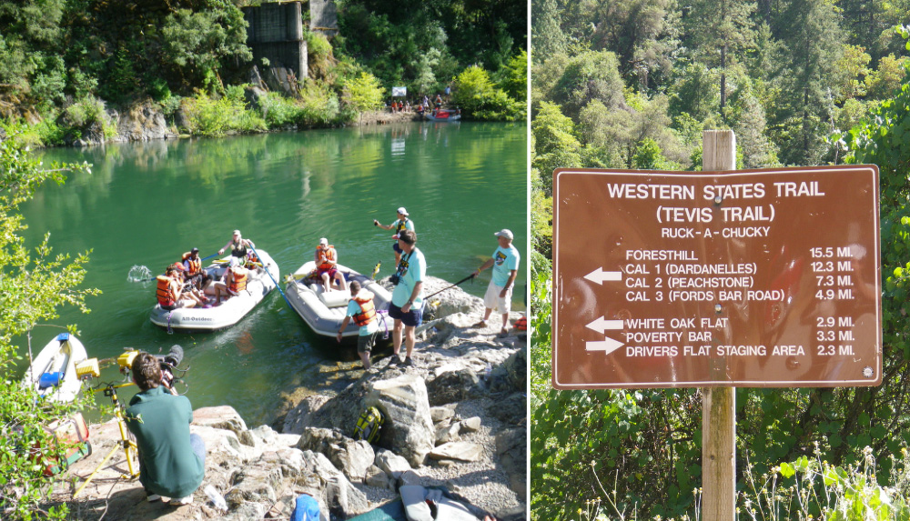 Western States Trail Crossing