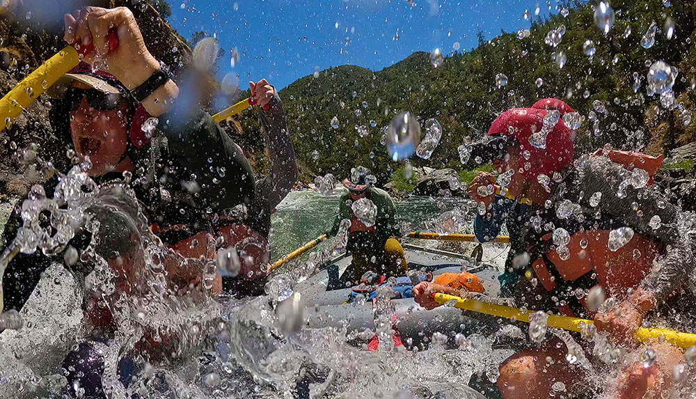 Rafting Grays Grindstone - Tuolumne River